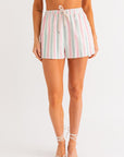 Zelda Stripe Crop Top