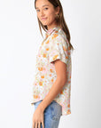 Cassie Short Sleeve Floral Top