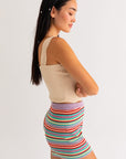 Celeste Wave Strap Tank