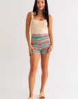 Celeste Wave Strap Tank