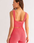 Godiva Crossover Crop Top