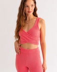 Godiva Crossover Crop Top