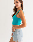 Lola Twist Back Crop Top (multiple colors)