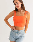Lola Twist Back Crop Top (multiple colors)
