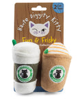 Meowbucks (2 coffee cups) Organic Catnip Toys