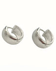 Silver Mimi Chunky Hoops