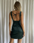 Cirbina V Neck Mini Dress