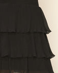 Frannie Pleated Tiered Skirt