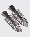 Metal Rhinestone Creaseless Clips 2pc Set