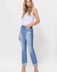 Angela High Rise Ankle Jean
