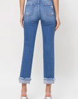 Angela High Rise Ankle Jean