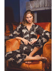 Tiger Satin Pajama Set