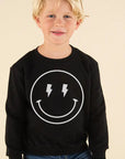 Kids Sean Bolt Smile Sweatshirt