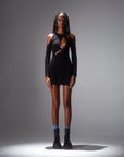 Dayani Mini Black Dress