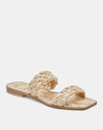 Indy Double Strap Woven Slide