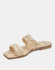 Indy Double Strap Woven Slide