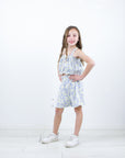 GIRLS Justina Stripe Daisy Short