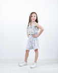 GIRLS Justina Stripe Daisy Short