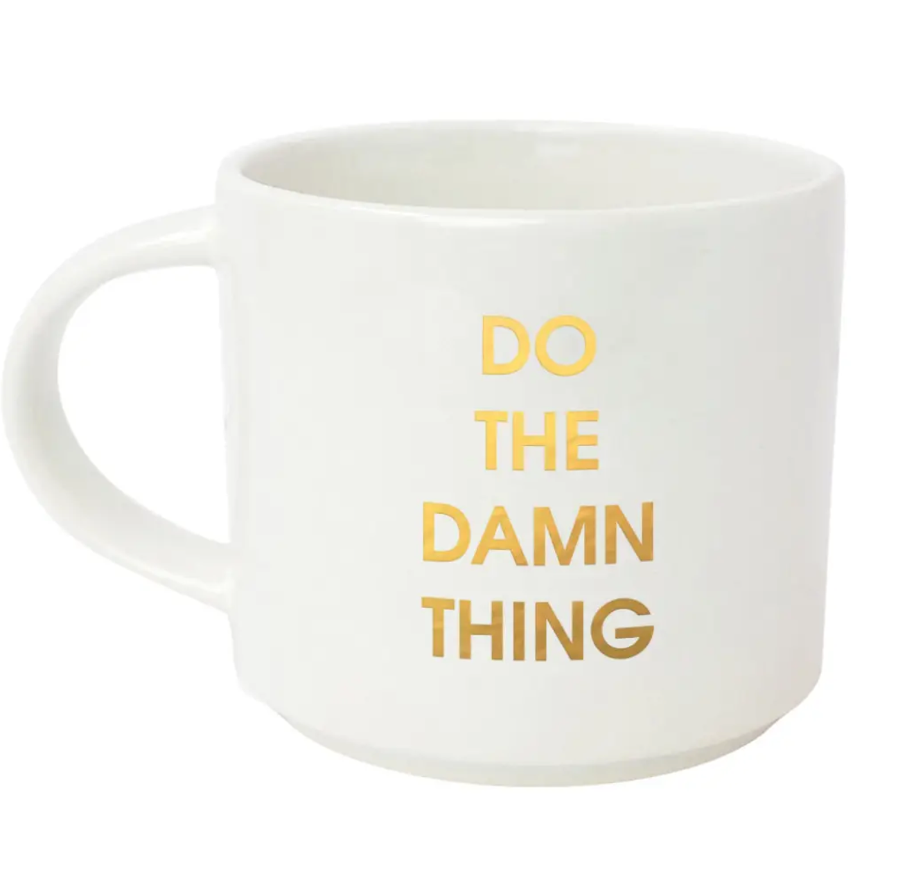 DO THE DAMN THING METALLIC MUG