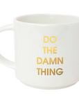 DO THE DAMN THING METALLIC MUG