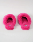 Wine Lover Fuzzy Slippers