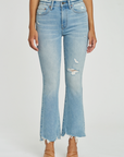 Lennon Raw Hem Distressed Jean