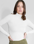Kylie Seamless Mockneck Top