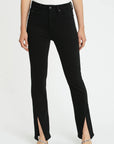 Teagan High Rise Vented Straight Jean