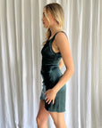 Cirbina V Neck Mini Dress