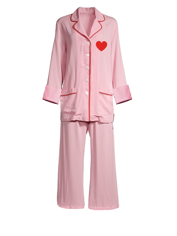Red Heart Pajama Set