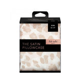 Satin Pillowcase in Leopard -King Size