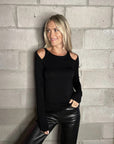 Luca Double Cutout Top