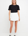 Deena Pleated Skort