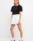 Deena Pleated Skort