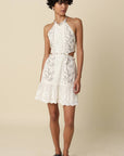 Elara Halter Mini Dress