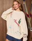 Apres Ski Oversized Knit Sweater