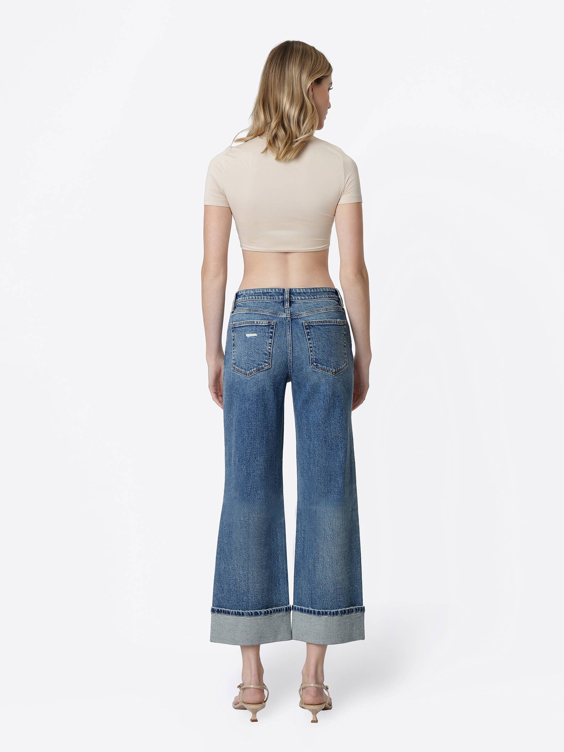 Camden Cuffed Crop