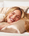 Satin Pillowcase Standard - Champagne - sanitystyle