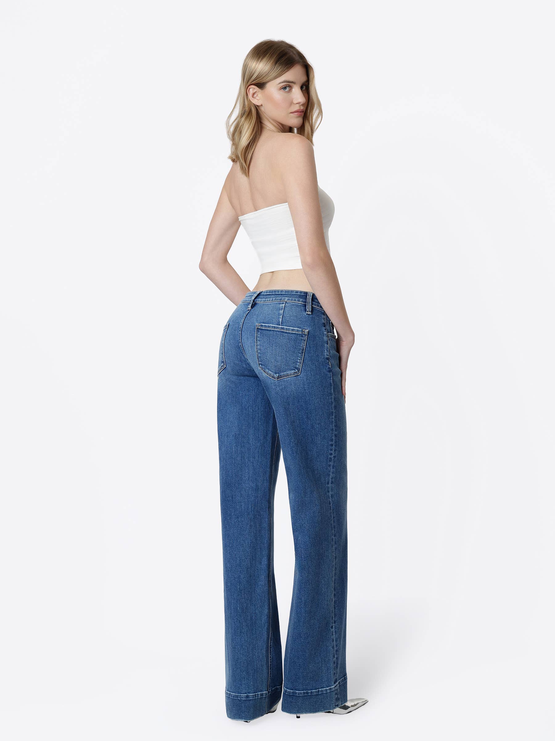 Lowell Low Rise Wide Leg