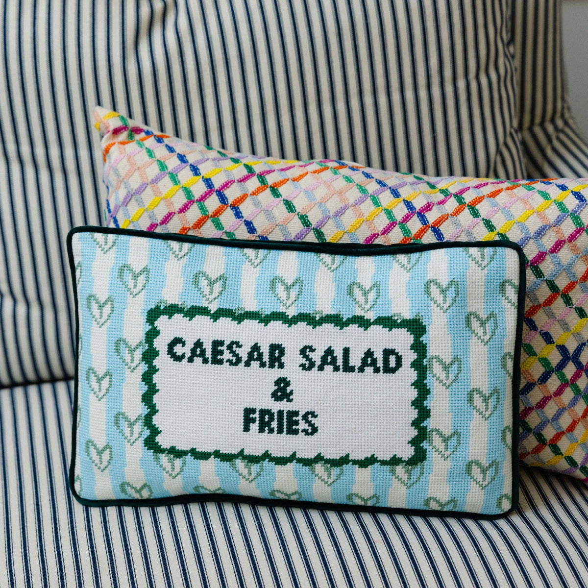 Girl Dinner Pillow
