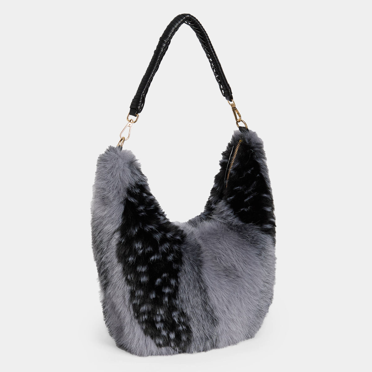 Galyna Faux Fur Hobo