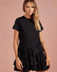 Florence Ruffle Frill Mini Dress