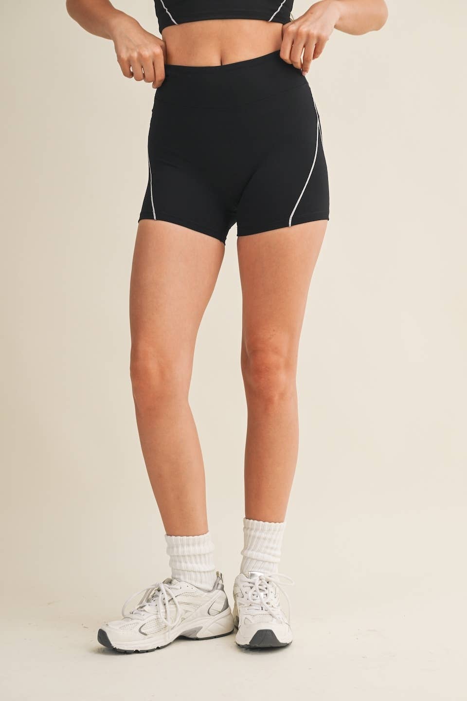 Sloane Biker Shorts- Black