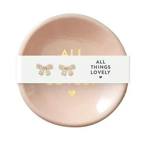 All Things Lovely Earrings and Tray