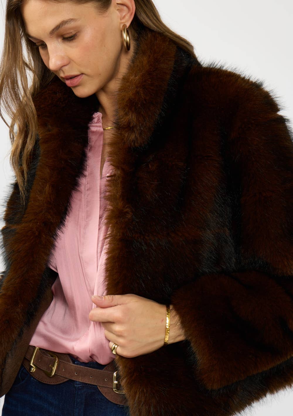 Rhianna Fur Coat