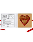 Heart Cookie Cutter Book Box - Set of 3