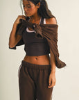 Double Layered Racerback Tank Top
