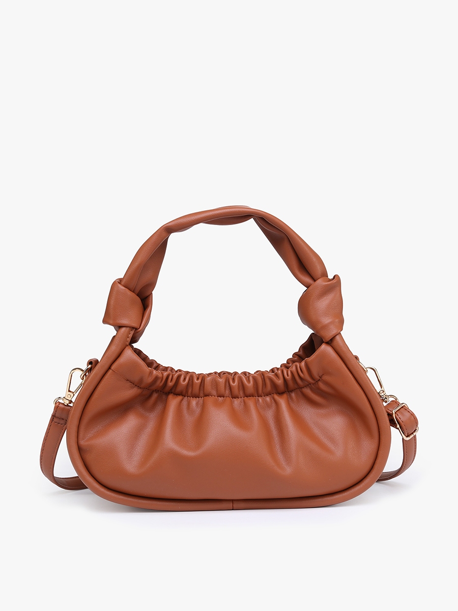 EH2259 Koi Baguette Shoulder Bag w/ Knotted Handles
