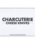 Face to Face Book Box - Cheese Knives - Set of 4