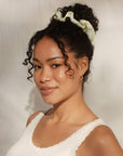Crochet Scrunchie -  Butter Yellow